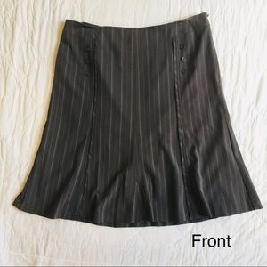 Pink Gray Professional Pinstripe Skirt 12